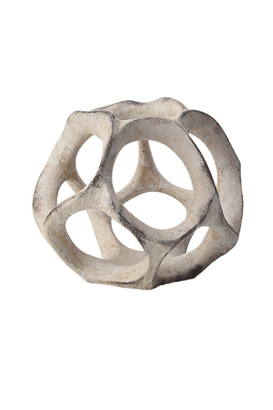 Flower Systems Cosmo Decorative Sphere In Earthy Tones