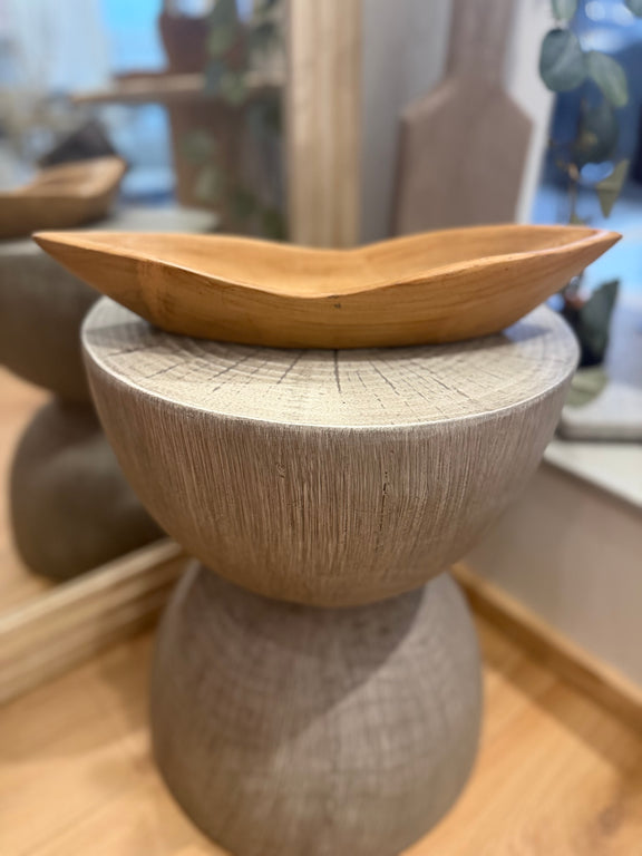 Flower Systems Resort Oval Teak Tray 