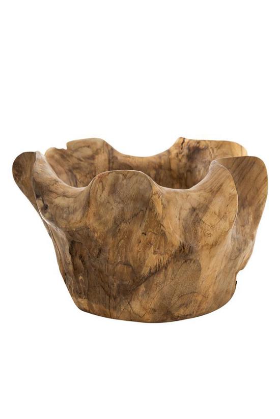 Flower Systems Resort Teak Planter Bowl