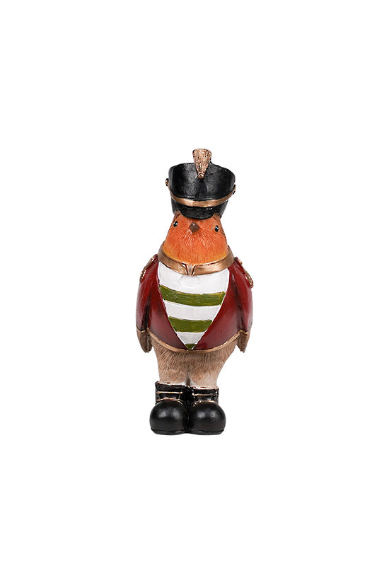 The General Bird Poly Resin Red