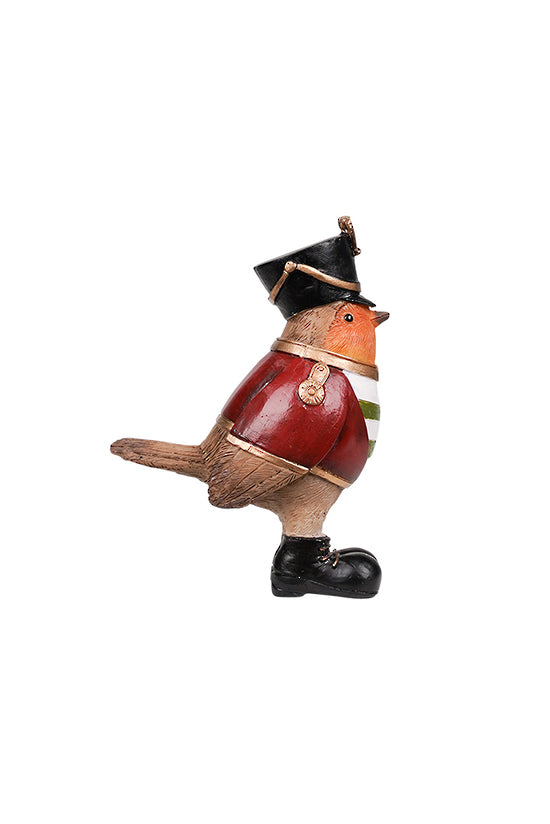 The General Poly Resin Bird Red 