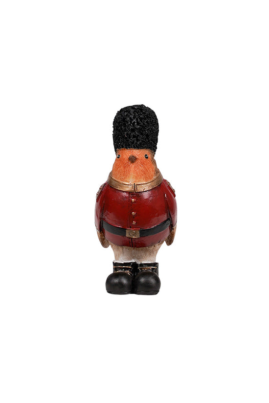 The Guard Bird Poly Resin Red 