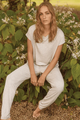 Gingerlilly | Cora Grey V Neck Modal Pj Set