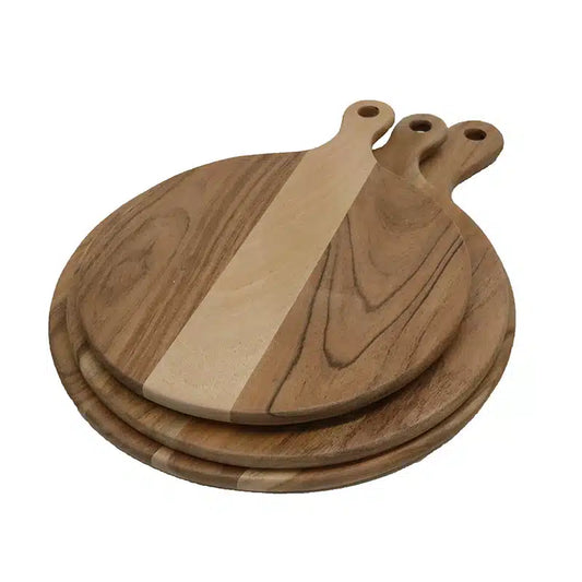 Wooden Round Platter