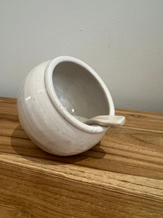 Pottery Salt Pig