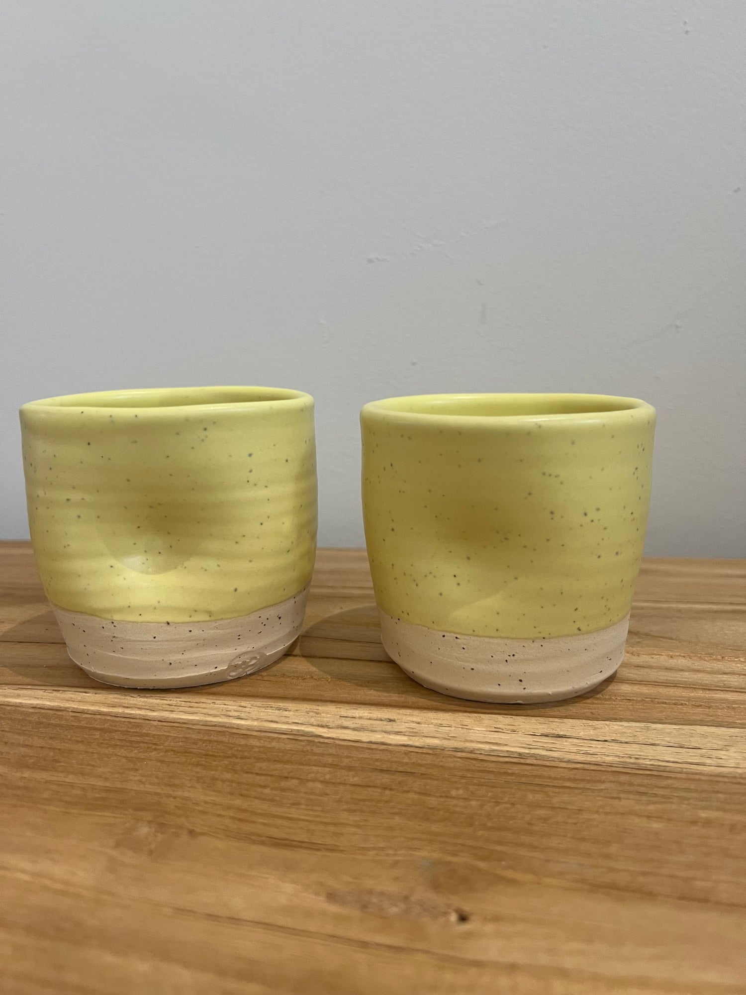 Pottery Pinch Mugs