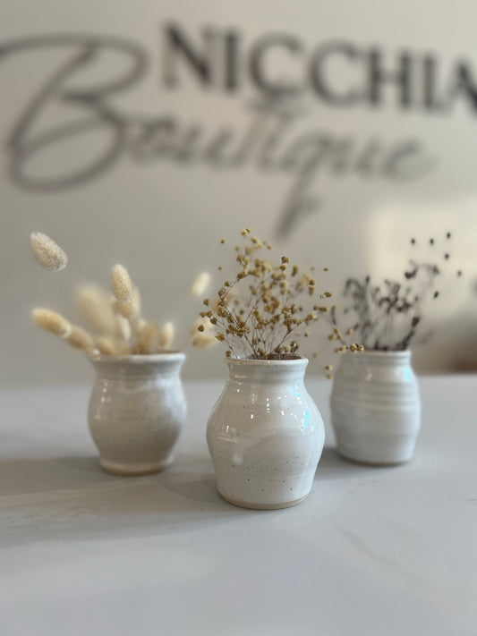 Pottery Min Vase | Set 3