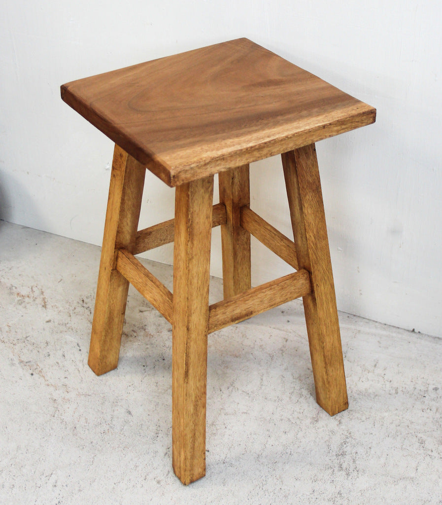 Wooden Stool | Square