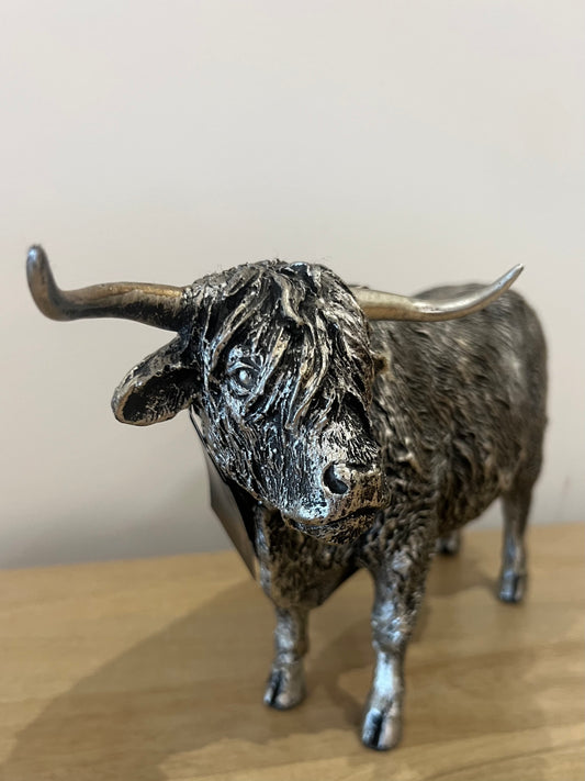 Bull with Horns Statue