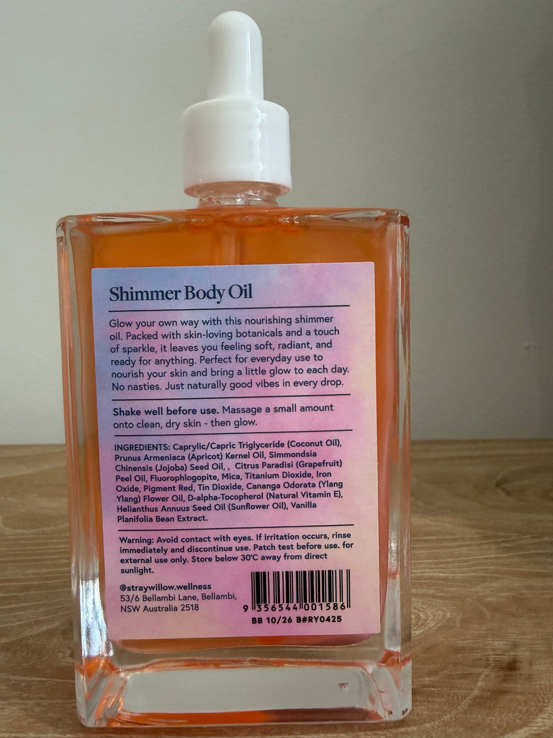 Stray Willow Shimmer Body Oil | Limited Edition