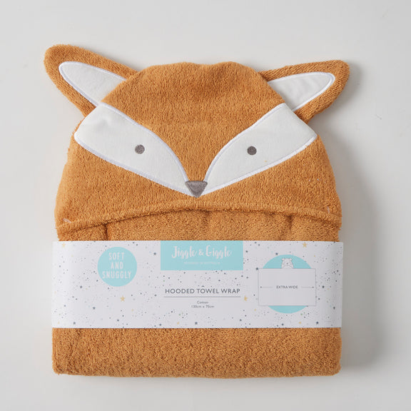 Jiggle & Giggle Felix Fox Hooded Towel 