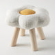 Jiggle & Giggle | Sunny Side Up Boucle' Kids Stool