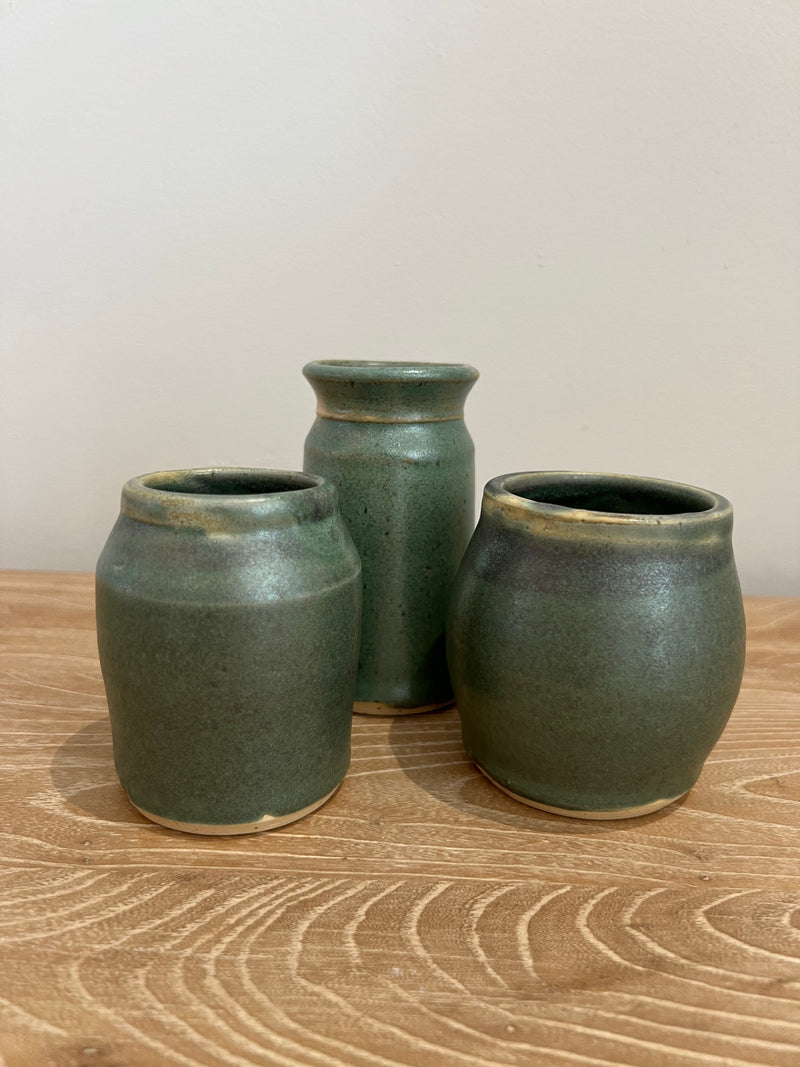 Pottery Mini Vase | Set 3