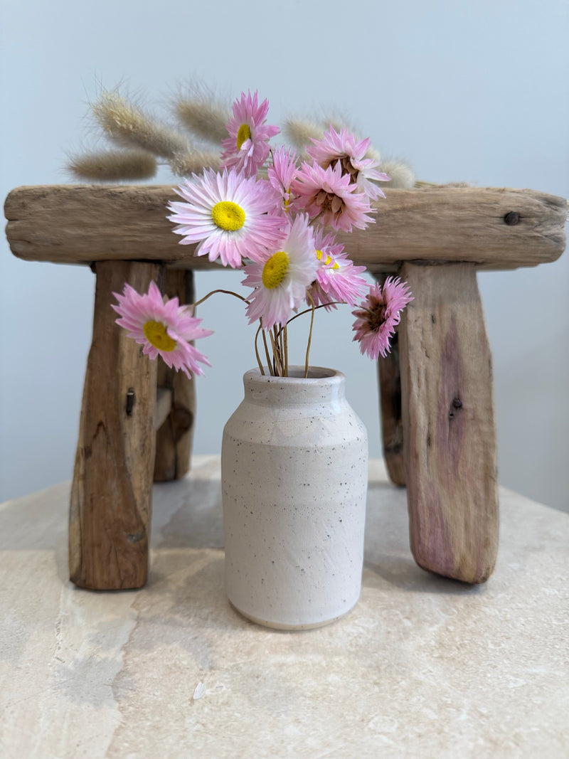 Pottery Mini Vase | Matte