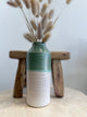 Pottery Green Vase | Large