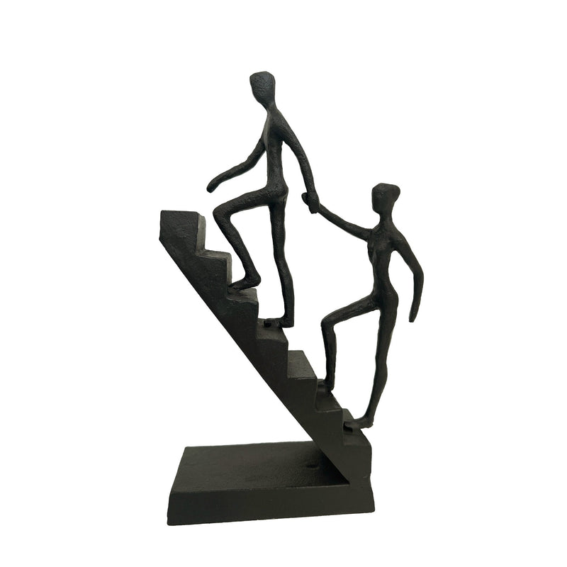 Journey of Two Cast Iron Sculpture