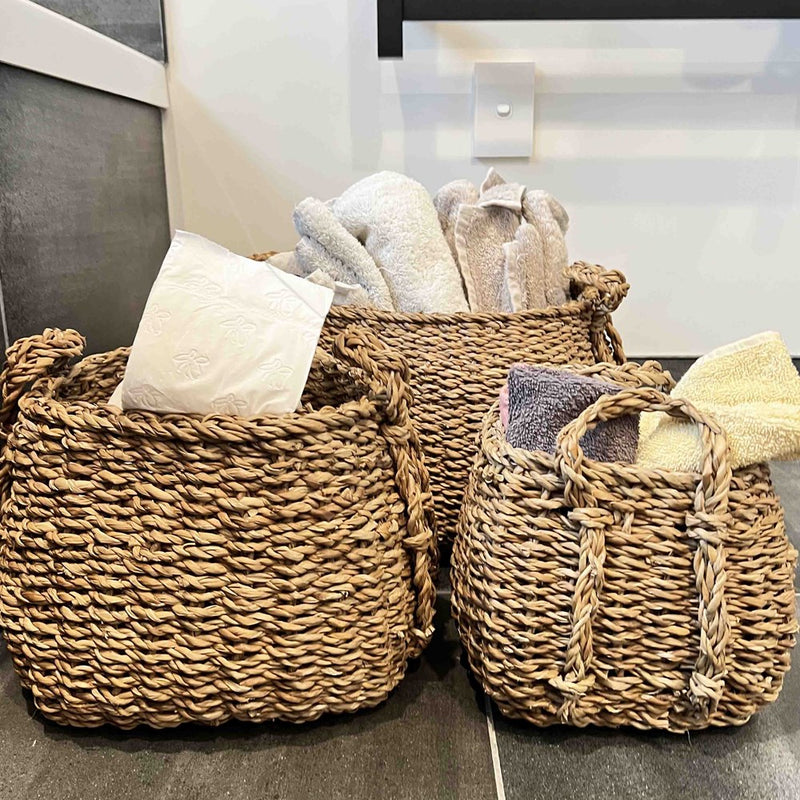 Seagrass Square Baskets | Set3