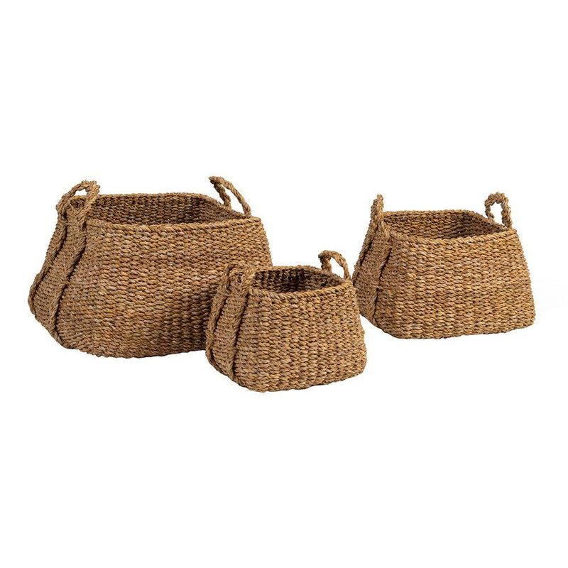 Seagrass Square Baskets | Set3