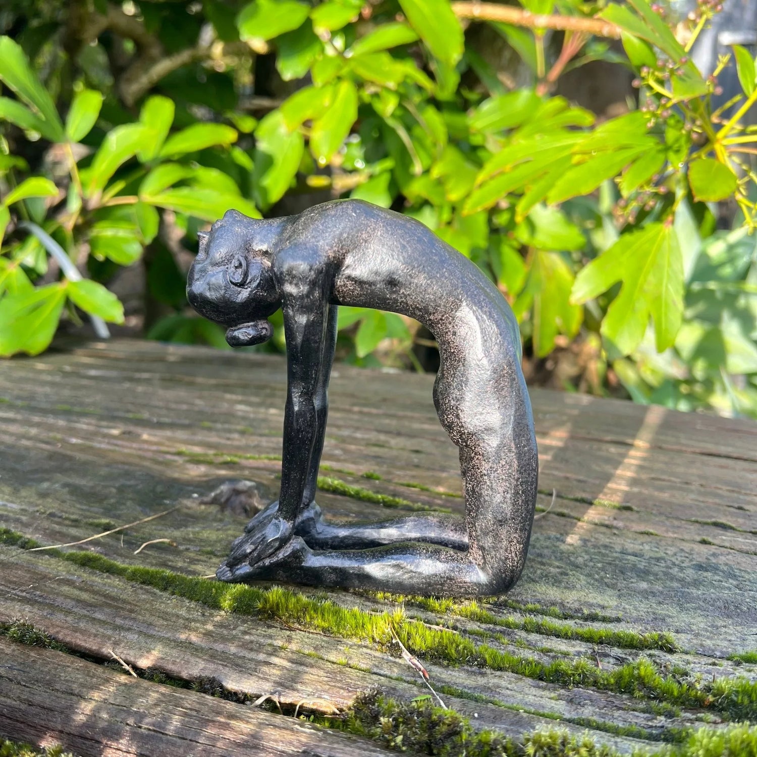 Yoga Woman Statue
