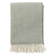 Klippans Lambswool Throw | Preppy - Dusty Green