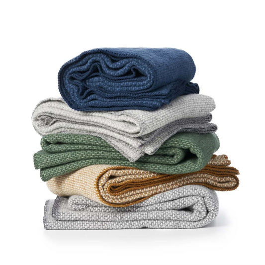 Klippan Lambswool Throw | Domino - Green