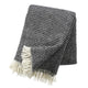 Klippan Lambswool Throw | Knut - Dark Grey