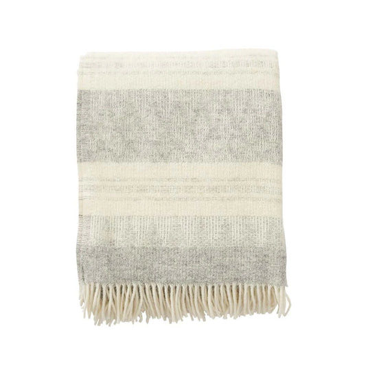 Klippan Wool Throw Freja Grey Melange