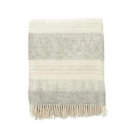 Klippan Wool Throw Freja Grey Melange