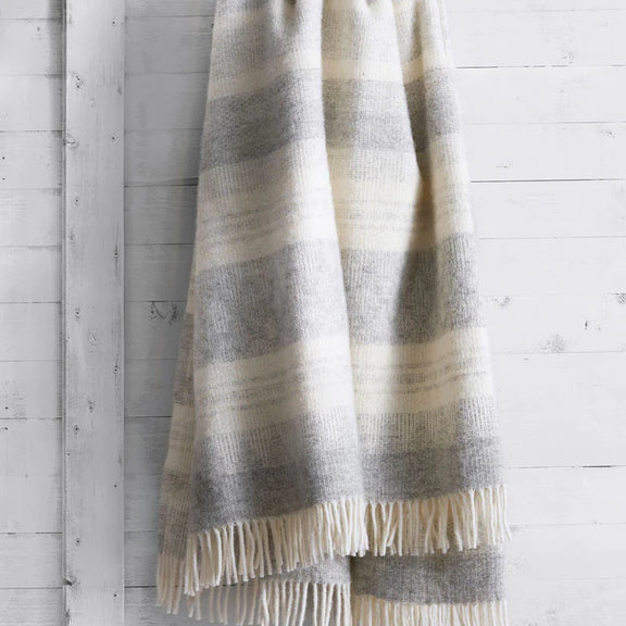 Klippan Wool Throw Freja Grey Melange