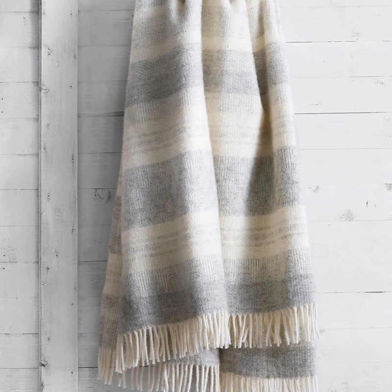 Klippan Wool Throw Freja Grey Melange