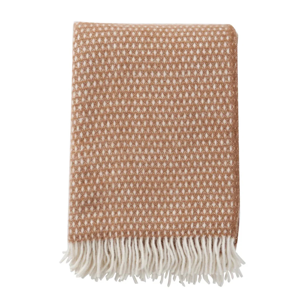 Klippan Lambswool Throw | Knut - Nougat