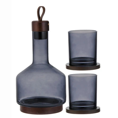 Avalon Navy 6Ppc Decanter Set 
