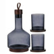 Avalon Navy 6Ppc Decanter Set 