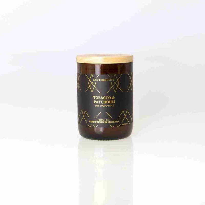 Amberesque Soy Wax Candle | Tobacco & Patchou