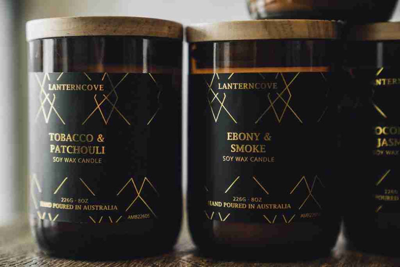 Amberesque Soy Wax Candle | Tobacco & Patchou
