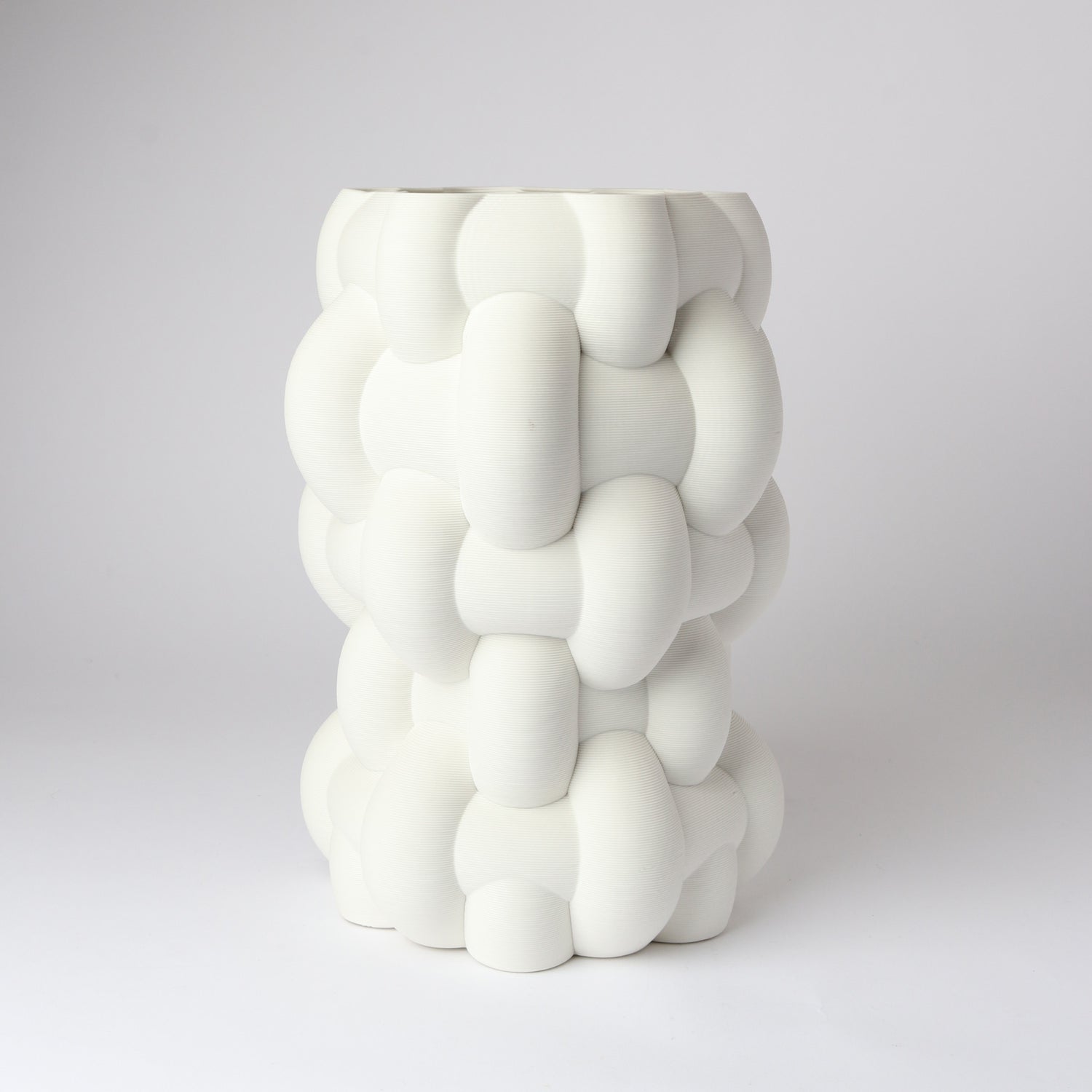 3D Catalina Vase | White