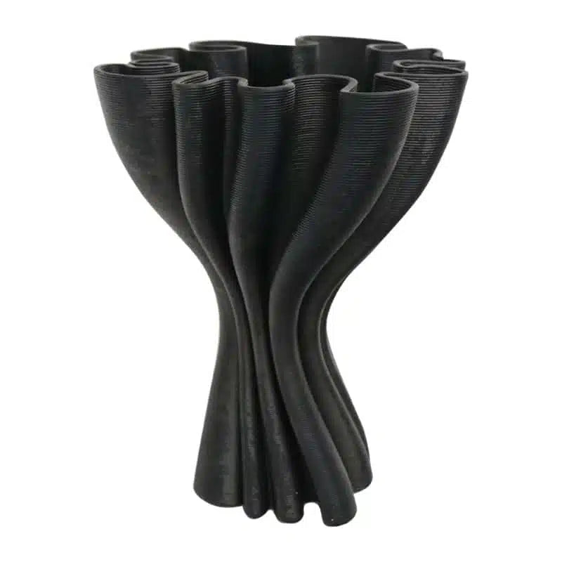Le Forge | 3D Cooper Vase - Black