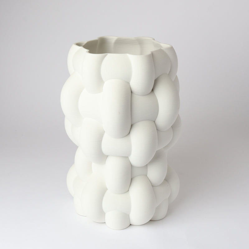 3D Catalina Vase | White