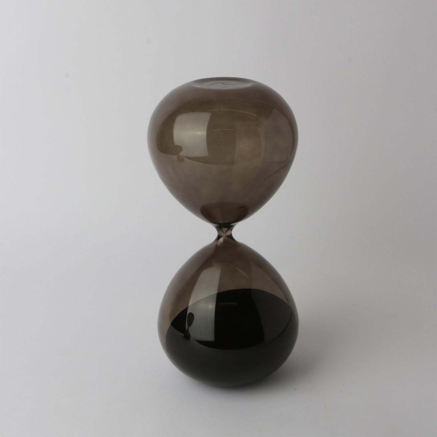 90 Min Decor Hour Glass In Smoke Black