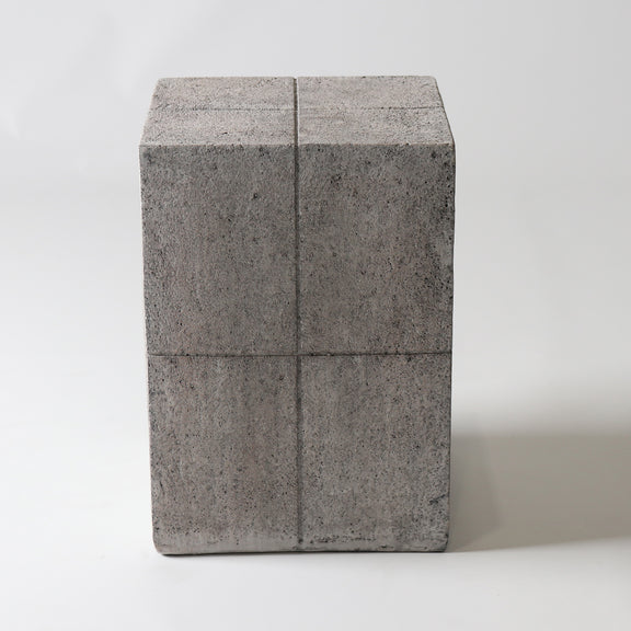 Le_Forge_Fibreglass_Quad_Stool_Grey_