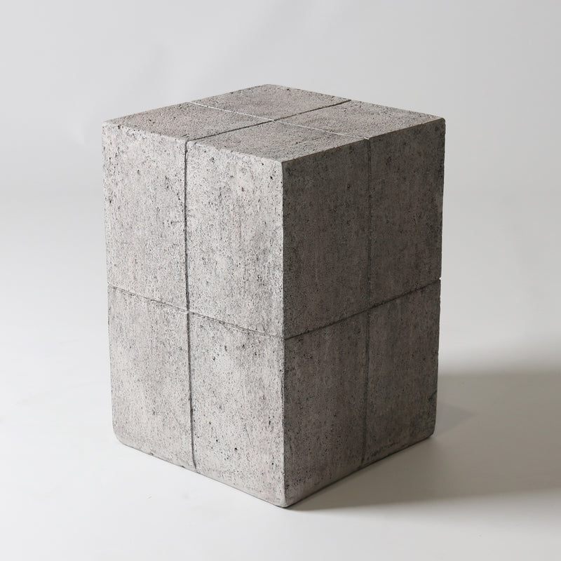 Le_Forge_Fibreglass_Quad_Stool_Grey_