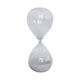 Le Forge | Hourglass Clear/White -Small