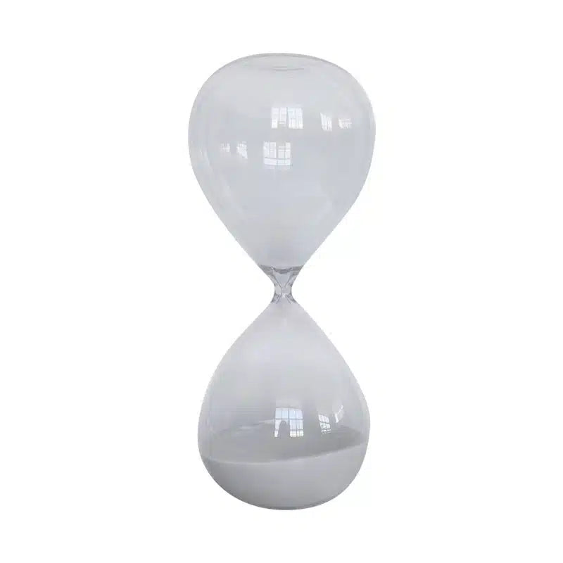 Le Forge | Hourglass Clear/White -Small