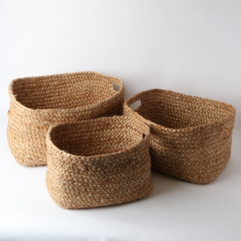 Jute Basket | S3 Door Handle