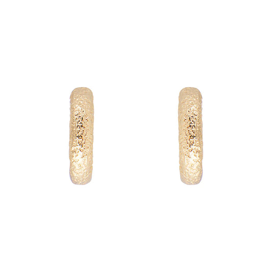 Failey | Antique Gold Midi Hoops