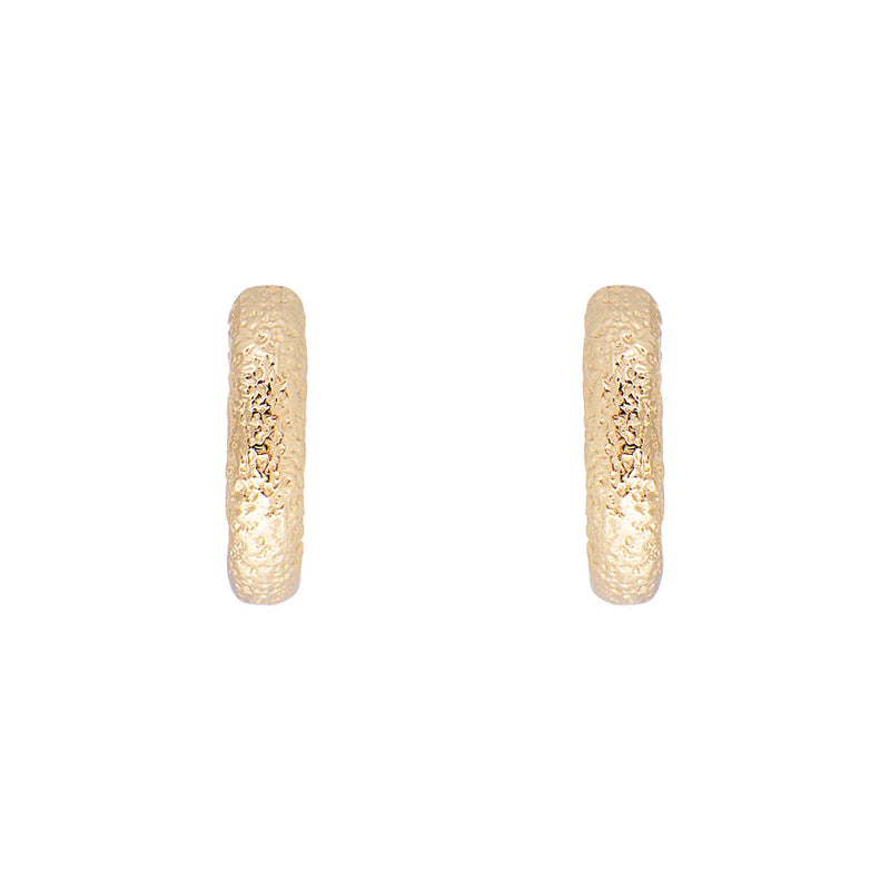 Failey | Antique Gold Midi Hoops