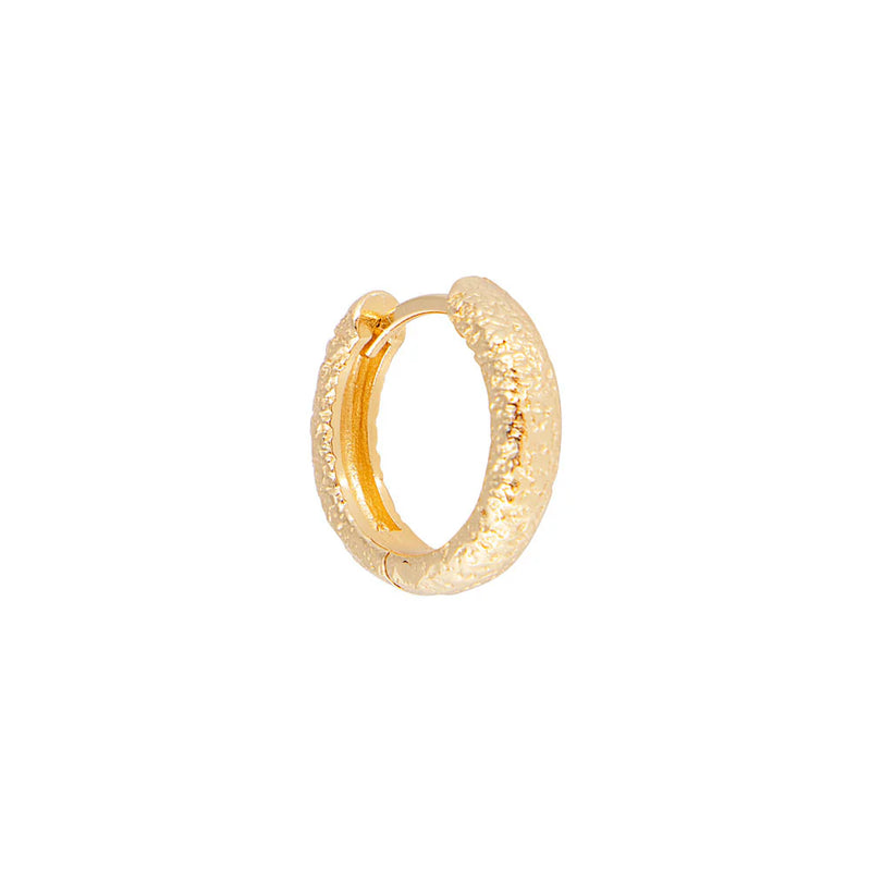 Failey | Antique Gold Midi Hoops