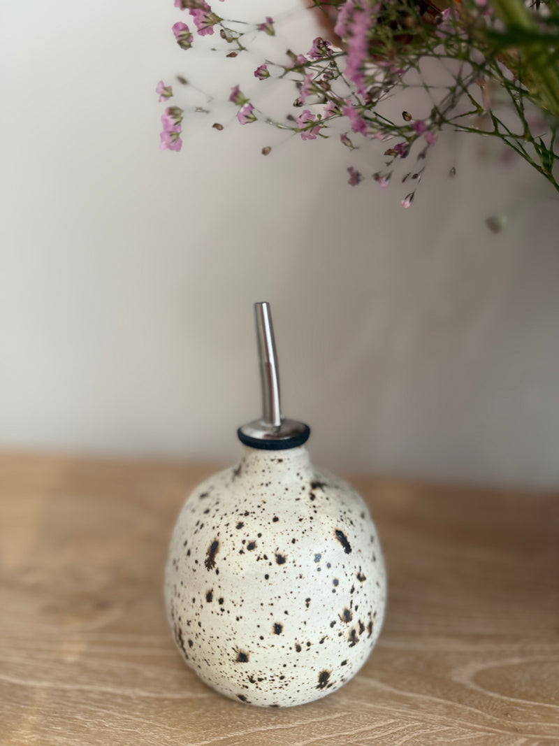 Magnolia Lane Ceramics Oil Pourer | Speckled