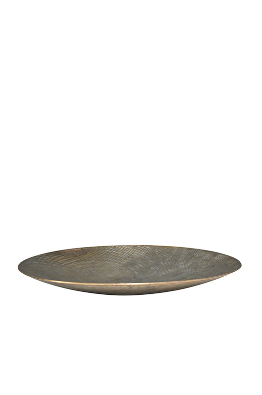 Ankara Diamond Plate | Vintage Brass Finish - XL