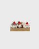 Felt Boxed Christmas Sheep S3 Brown+Grey+Cream